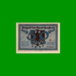 BILLETE DE ALEMANIA NOTGELD CIUDAD DE ARNFTADT 50 CENTAVOS, M. M. 43.1, ESTADO EXCELENTE.-