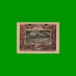 BILLETE DE AUSTRIA NOTGELD CIUDAD DE FELDKIRCHEN 50 HELLER, ESTADO SIN CIRCULAR.-