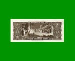 BILLETE DE BRASIL 5 CRUZEIROS, PICK 176d, AÑO 1964, ESTADO SIN CIRCULAR.- - Imagen 2