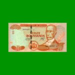 BILLETE DE BOLIVIA 20 BOLIVIANOS, PICK 244, AÑO 1986 (2015), ESTADO SIN CIRCULAR.-