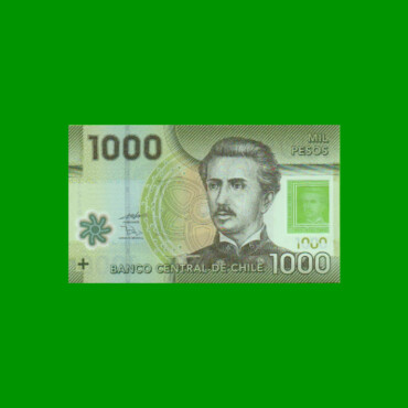 BILLETE DE CHILE $ 1.000,00, POLYMERO, PICK 161b, AÑO 2011, ESTADO SIN CIRCULAR.-