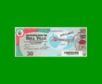 BONO MUNICIPALIDAD DE BELL VILLE $30,00, AÑO 2010/2011, ESTADO SIN CIRCULAR.-