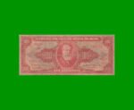 BILLETE DE BRASIL 100 CRUZEIROS, PICK 180, AÑO 1963, ESTADO BUENO.-