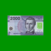 BILLETE DE CHILE $ 2.000,00, POLYMERO, PICK NEW, AÑO 2016, ESTADO SIN CIRCULAR.-