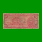BILLETE DE BRASIL 5.000 CRUZEIROS, PICK 182b, AÑO 1964, ESTADO REGULAR.-