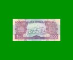 BILLETE DE SOMALILAND 1.000 SHILLINGS, PICK 20d, AÑO 2015, ESTADO SIN CIRCULAR.- - Imagen 2