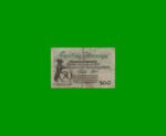 BILLETE DE ALEMANIA NOTGELD CIUDAD DE BERLIN 50 CENTAVOS, M. M. -, ESTADO BUENO.-