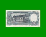 MONEDA NACIONAL $500,00 RESELLADO A $5,00 PESOS LEY 18.188, BOT 2209, AÑO 1971, ESTADO MUY BUENO+ .- - Imagen 2