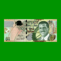 BILLETE DE BAHAMAS 1 DOLAR, PICK 71A, AÑO 2015, ESTADO SIN CIRCULAR.-