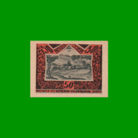 BILLETE DE AUSTRIA NOTGELD CIUDAD DE FELDKIRCHEN 50 HELLER, ESTADO EXCELENTE+ .-