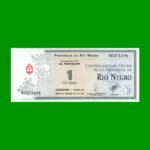 BONO DE RIO NEGRO $ 1,00, EC 377, AÑO 1995, ESTADO SIN CIRCULAR.-
