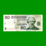 BONO REPOSICION NACIONAL LECOP $ 50,00, EC 208R, ESTADO MUY BUENO.-