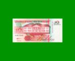 BILLETE DE SURINAM 10 GULDEN PICK 137b AÑO 1998 ESTADO SIN CIRCULAR.-