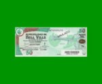 BONO MUNICIPALIDAD DE BELL VILLE $50,00, SERIE B, AÑO 2010/2011, ESTADO EXCELENTE.-