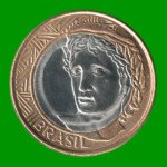 MONEDA DE BRASIL 1 REAL BIMETALICA, AÑO 2022, ESTADO NUEVA.- - Imagen 2