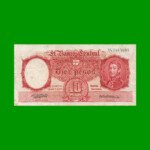 MONEDA NACIONAL $10,00, BOT 1959a, AÑO 1958, ESTADO MUY BUENO- .-