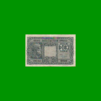 BILLETE DE ITALIA 10 LIRAS, PICK 32c, AÑO 1944, ESTADO MUY BUENO- .-