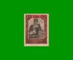 BILLETE DE AUSTRIA NOTGELD CIUDAD DE FELDKIRCHEN 75 HELLER, ESTADO EXCELENTE+ .-