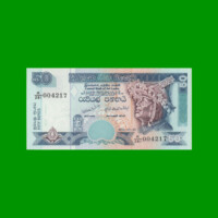 BILLETE DE SRI LANKA 50 RUPIAS, PICK 110f, AÑO 2006, ESTADO SIN CIRCULAR.-