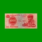 BILLETE DE ANGOLA 1.000 KWANZAS, PICK 117a, AÑO 1979, ESTADO BUENO+ .-
