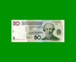 BONO REPOSICION NACIONAL LECOP $ 50,00, EC 209R, ESTADO EXCELENTE- .-