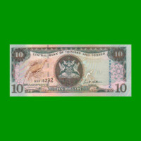 BILLETE DE TRINIDAD Y TOBAGO 10 DOLARES, PICK 48, AÑO 2006, ESTADO SIN CIRCULAR.-