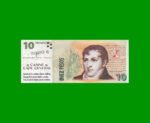 BILLETE DE ARGENTINA, 2DO DISEÑO 10 PESOS, "CASINO CAFE CENTRAL", PUBLICITARIO FANTASIA, ESTADO EXCELENTE+ .-