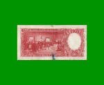 MONEDA NACIONAL $10,00, BOT 1965, AÑO 1960, ESTADO BUENO+ .- - Imagen 2