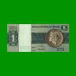 BILLETE DE BRASIL 1 CRUZEIRO, PICK 191, AÑO 1970, ESTADO SIN CIRCULAR.-
