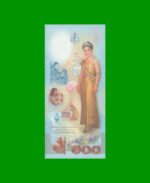 BILLETE DE THAILANDIA 100 BAHT CONMEMORATIVO, PICK 111, AÑO 2004, INCLUYE BLISTER DE PRESENTACION, ESTADO SIN CIRCULAR .- - Imagen 2