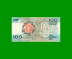 BILLETE DE PORTUGAL 100 ESCUDOS, PICK 179a, AÑO 1986, ESTADO SIN CIRCULAR.- - Imagen 2