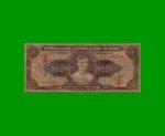 BILLETE DE BRASIL 50 CRUZEIROS, PICK 145, AÑO 1949, ESTADO BUENO.-