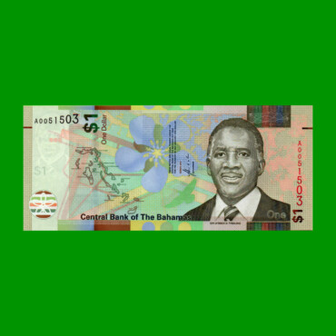 BILLETE DE BAHAMAS 1 DOLAR, POLYMERO, PICK NEW, AÑO 2017, ESTADO SIN CIRCULAR.-