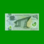 BILLETE DE PAPUA NUEVA GUINEA 2,00 KINA, POLYMERO PICK 28d, ESTADO SIN CIRCULAR.-