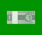 BILLETE DE BRASIL 1 CRUZEIRO, PICK 191Aa, AÑO 1972, ESTADO EXCELENTE+ .-