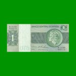 BILLETE DE BRASIL 1 CRUZEIRO, PICK 191Aa, AÑO 1972, ESTADO EXCELENTE+ .-