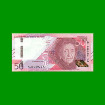 BILLETE DE PERU 50 SOLES, PICK NEW, AÑO 2019, ESTADO SIN CIRCULAR.-