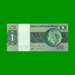 BILLETE DE BRASIL 1 CRUZEIRO, PICK 191Ac, AÑO 1980, ESTADO SIN CIRCULAR.-