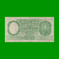 MONEDA NACIONAL $50,00, BOT 1993, AÑO 1957, ESTADO BUENO.-
