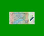 BILLETE DE MACEDONIA 10 DENARI, POLYMERO, PICK NEW, AÑO 2020, ESTADO SIN CIRCULAR.- - Imagen 2