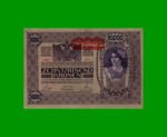 BILLETE DE AUSTRIA 10.000 CORONAS, PICK 65, AÑO 1918 (1919), ESTADO EXCELENTE.-