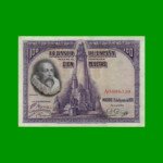 BILLETE DE ESPAÑA 100 PESETAS, PICK 76, AÑO 1928, ESTADO EXCELENTE- .-