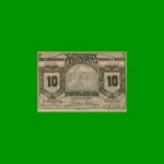 BILLETE DE AUSTRIA NOTGELD CIUDAD DE FERSCHNITZ 10 HELLER, ESTADO EXCELENTE+ .-