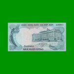 BILLETE DE VIETNAM DEL SUR 50 DONG, PICK 30, AÑO 1972, ESTADO EXCELENTE.-