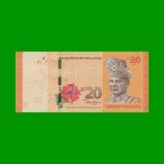 BILLETE DE MALASIA 20 RINGGIT, PICK 54a, ESTADO SIN CIRCULAR.-