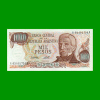 REPOSICION BILLETE PESOS LEY 18.188 $ 1.000,00, BOT 2455a, ESTADO SIN CIRCULAR.-