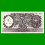 MONEDA NACIONAL $1.000,00 RESELLADO A $10,00 PESOS LEY 18.188, BOT 2214, AÑO 1971, ESTADO EXCELENTE.-