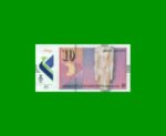 BILLETE DE MACEDONIA 10 DENARI, POLYMERO, PICK NEW, AÑO 2020, ESTADO SIN CIRCULAR.-