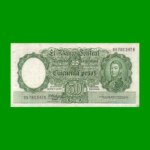 MONEDA NACIONAL $50,00, BOT 2010, AÑO 1963, ESTADO MUY BUENO.-