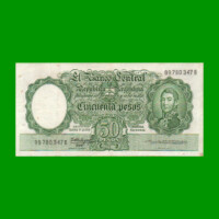 MONEDA NACIONAL $50,00, BOT 2010, AÑO 1963, ESTADO MUY BUENO.-